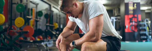 Energieabfall bei Belastung durch Kreislaufprobleme