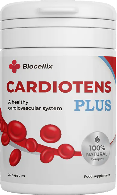 Cardiotens Plus Formel mit natürlichen Zutaten für Herzgesundheit